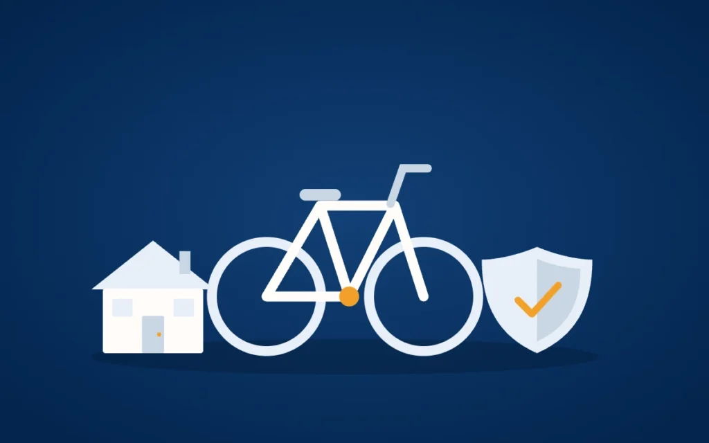 Fahrrad und E-Bike versichern: Illustration zum Thema