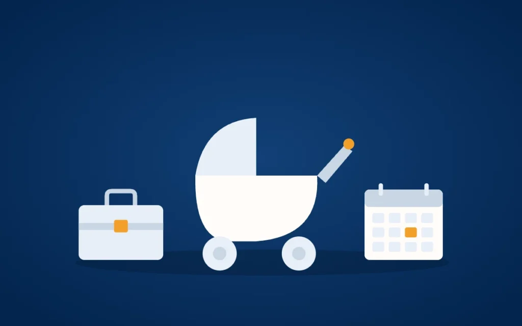 Minijob in der Elternzeit: Illustration zum Thema